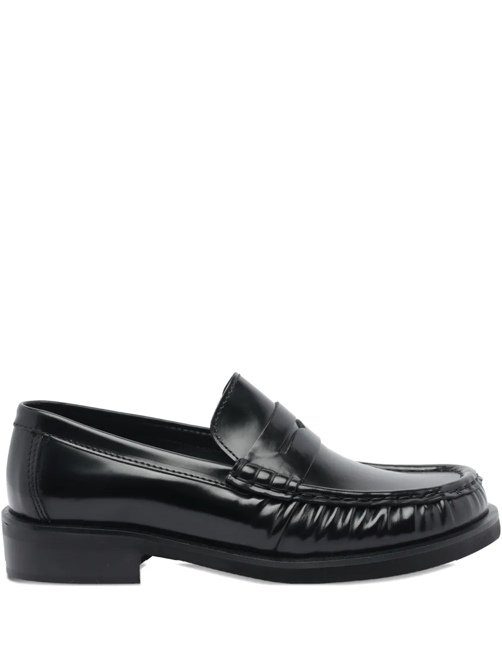 POEVE penny-leather loafers | Black | Image 1