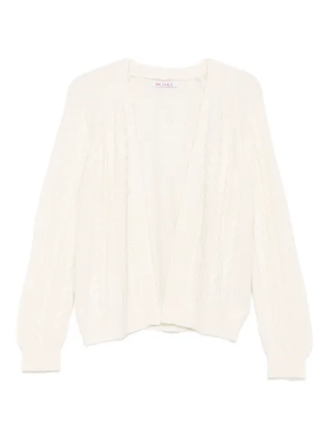 Liska cable-knit cardigan