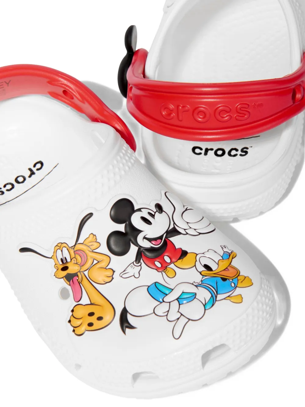 Crocs X Disney Mickey And Friends Clog Sandals In White