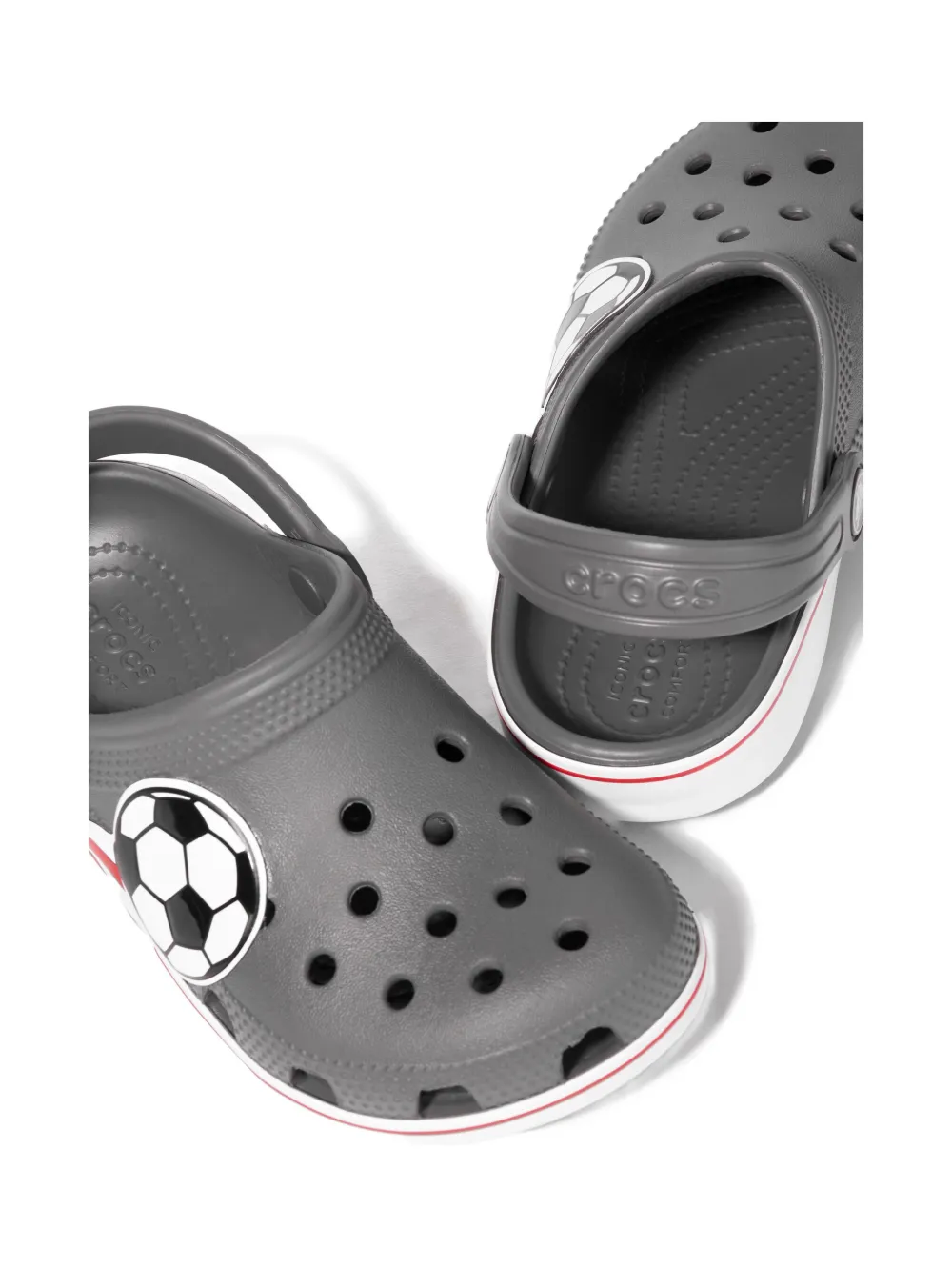 Crocs Kids Classic soccer band sandals | Closed Toe Sandals | Image 2