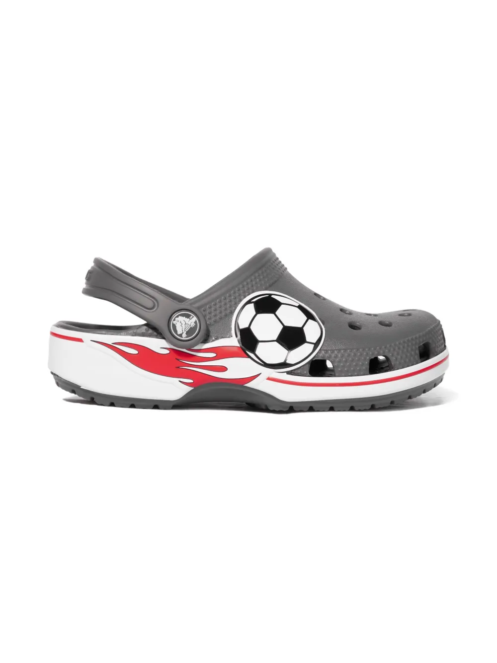 Crocs Kids Classic soccer band sandals | Grey | Image 1