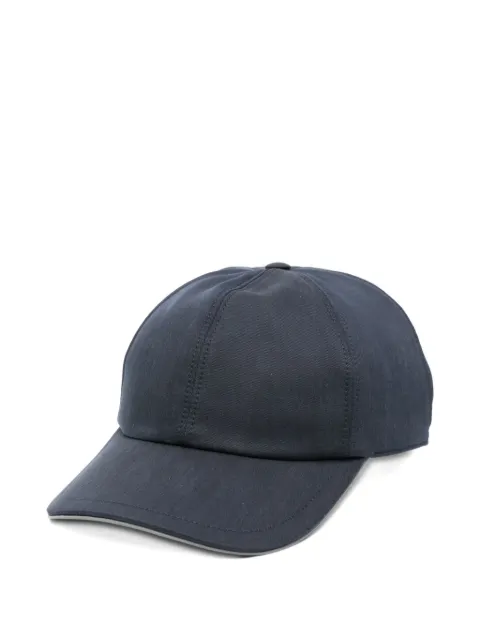 Eleventy touch-strap silk baseball cap