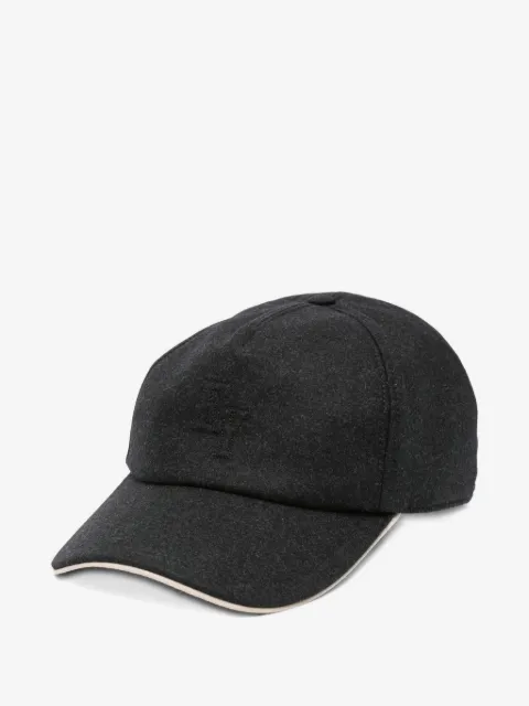 Eleventy curved-peak wool baseball cap