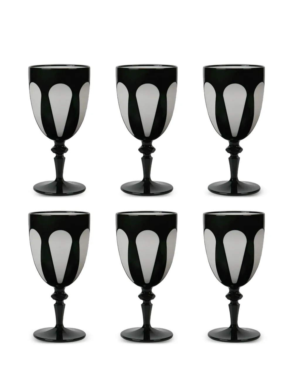 BACI MILANO copas para vino (set de 6) | negro | Image 1