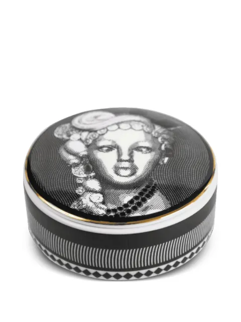 BACI MILANO woman-portrait trinket box (13cm)