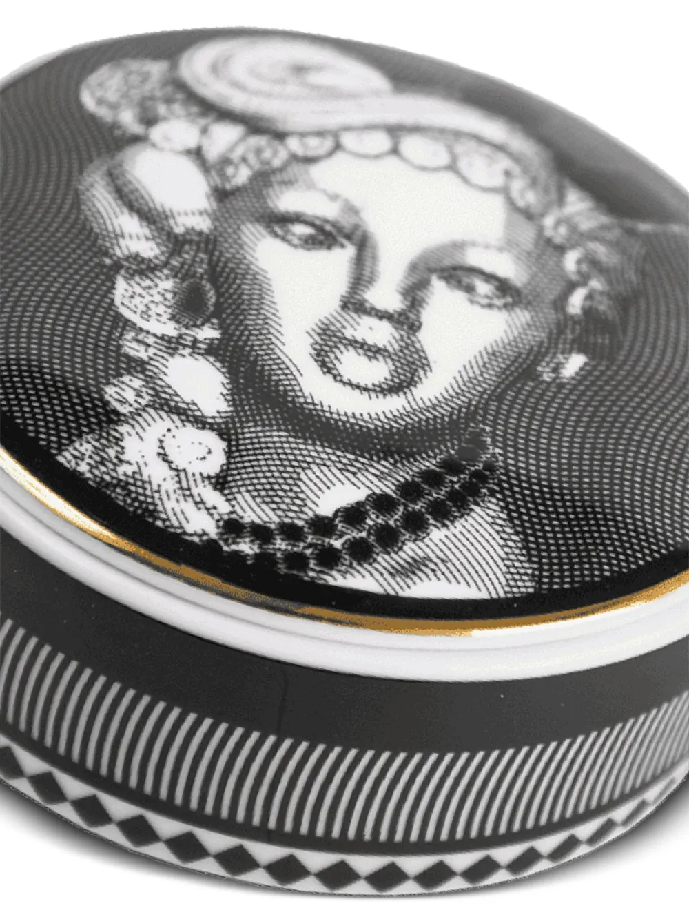 BACI MILANO woman-portrait trinket box (13cm) | Decorative Boxes | Image 2
