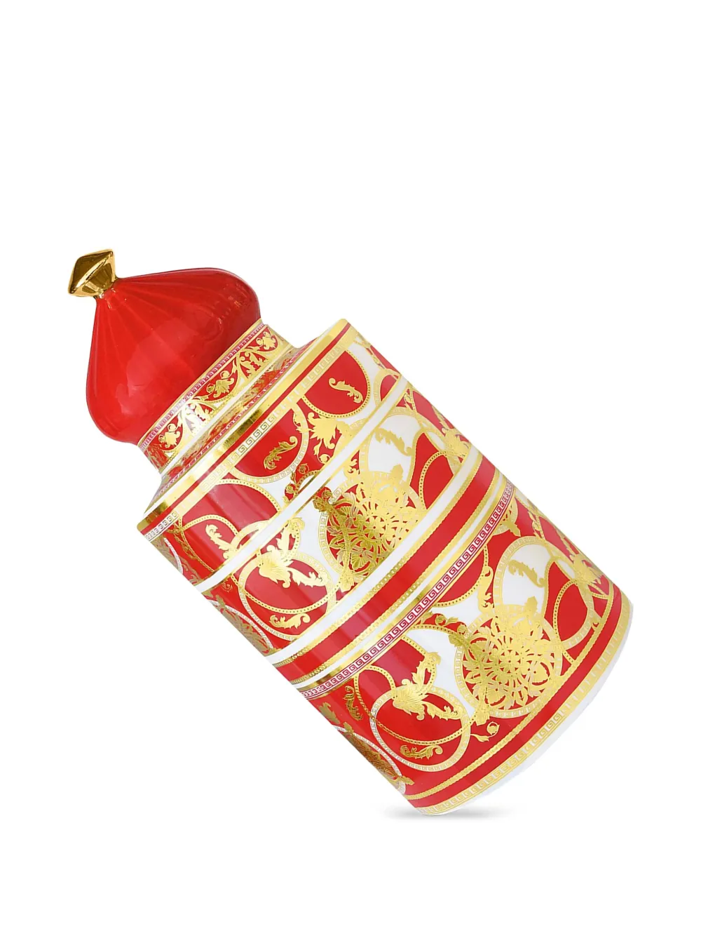 BACI MILANO Rouge Passion dome-lid jar (48cm x 21cm) | Decorative Boxes | Image 2
