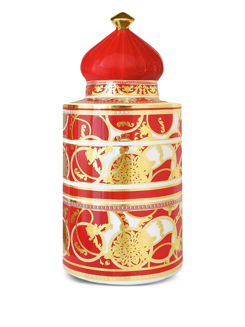 BACI MILANO Rouge Passion dome-lid jar (48cm x 21cm) | Image 1