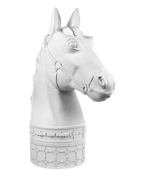 BACI MILANO horse-head sculpture