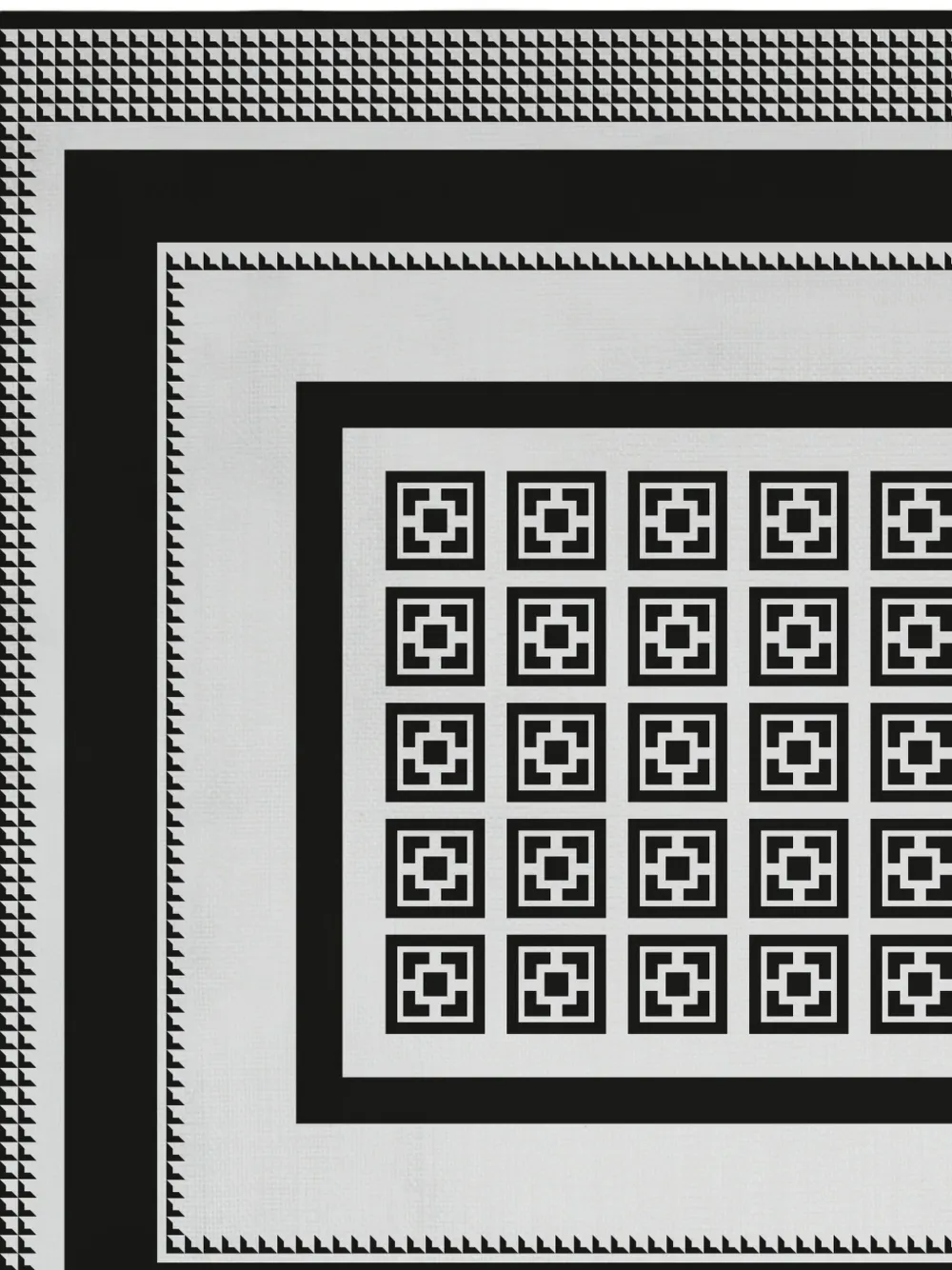 BACI MILANO geometric-pattern tablecloth (160cm x 280cm) | Table Linens | Image 2