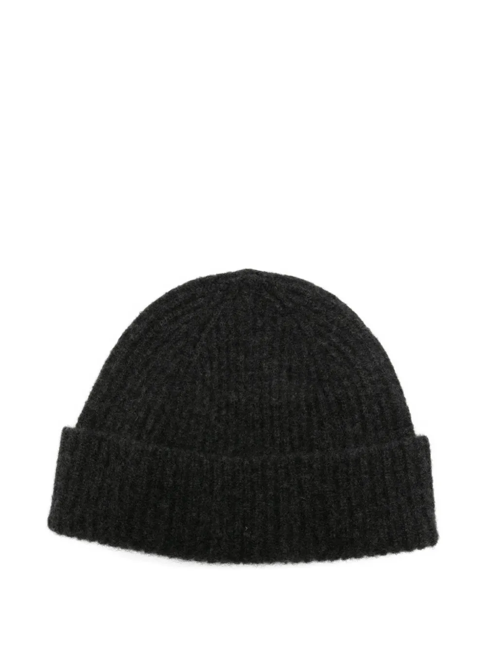 Eleventy ribbed-knit beanie hat - Grijs