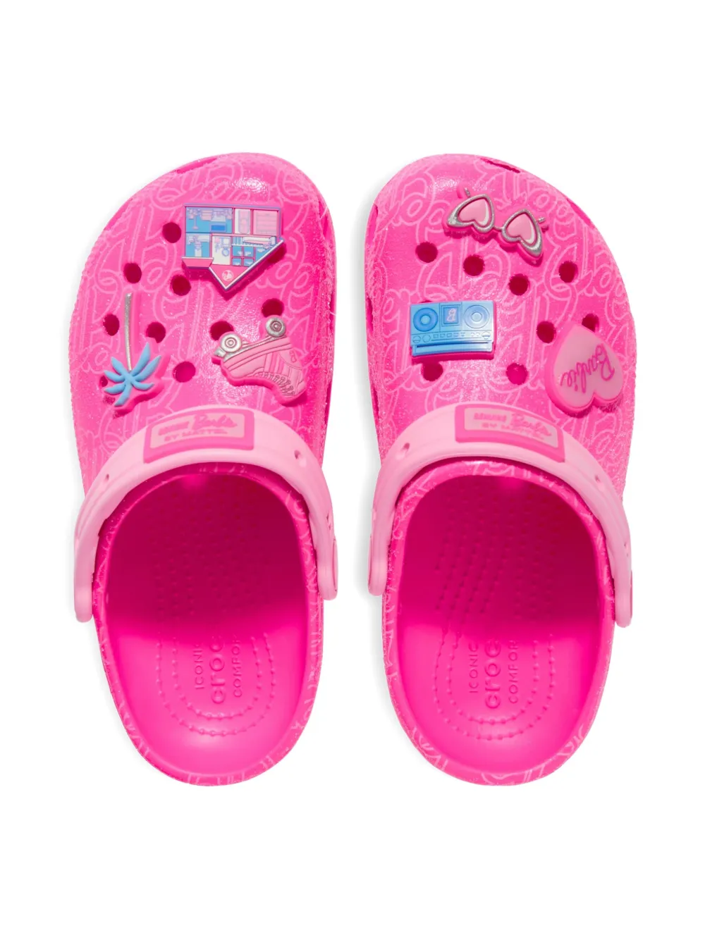 Crocs Kids x Barbie klassieke klompen Roze
