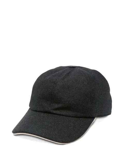 Eleventy curved-peak wool-blend baseball cap