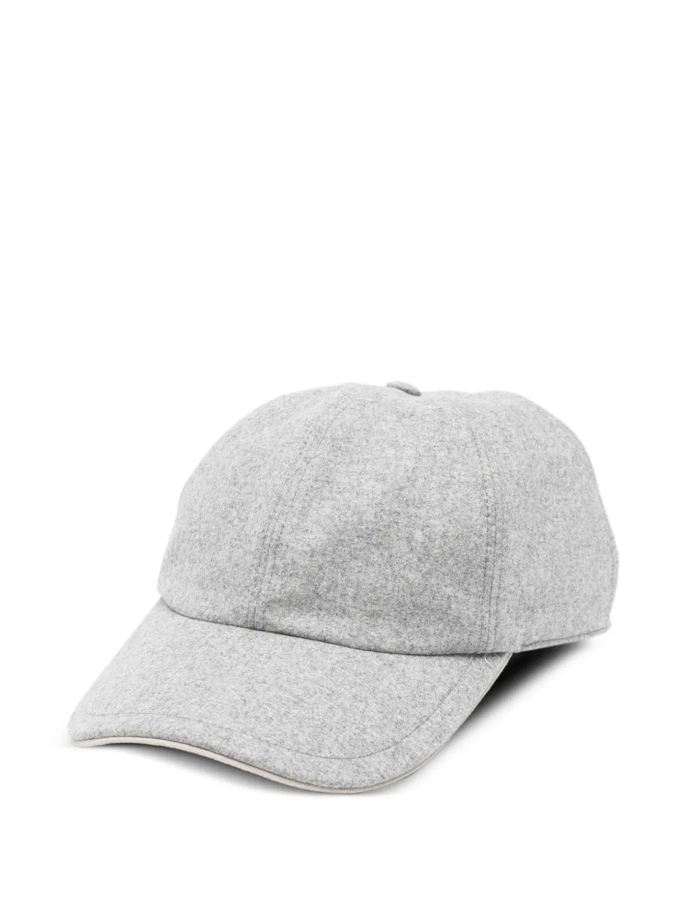 Eleventy curved-peak wool baseball cap | Grey | Image 1