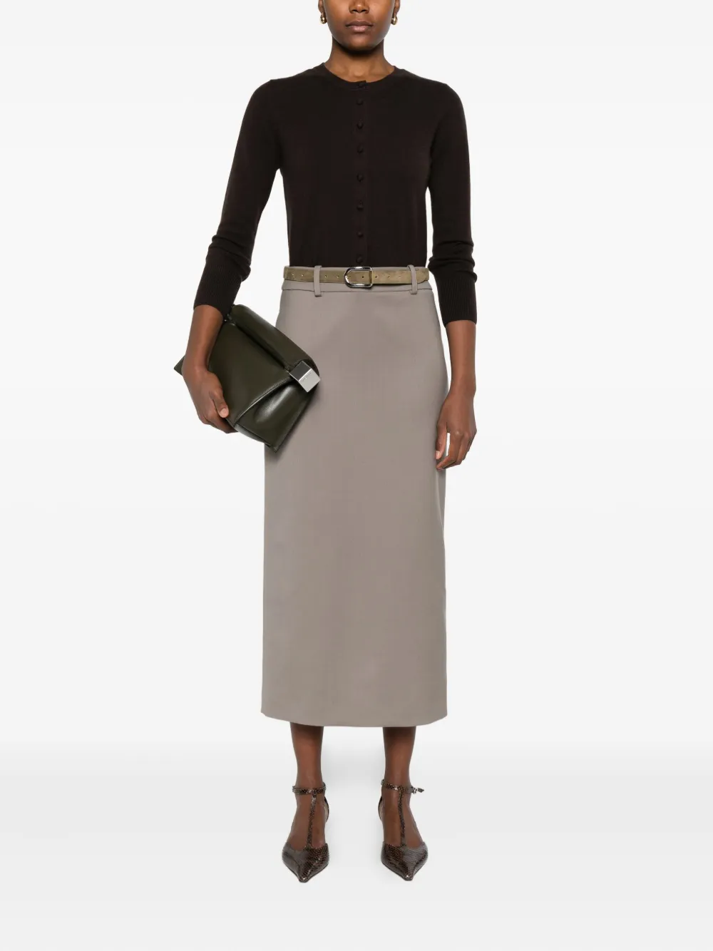 ALPHA STUDIO buttoned round-neck cardigan | Cardigans | Image 2