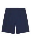 Givenchy elastic-waistband panelled shorts - Blue