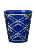 BACI MILANO diamond-pattern glasses (set of two) - Blue