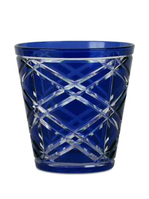 BACI MILANO diamond-pattern glasses (set of two)