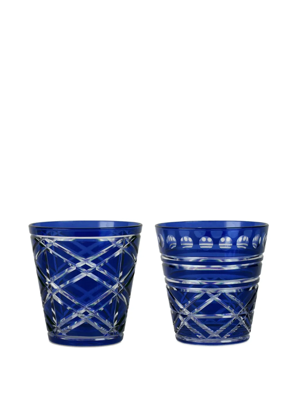 BACI MILANO diamond-pattern glasses (set of two) | Glassware | Image 2