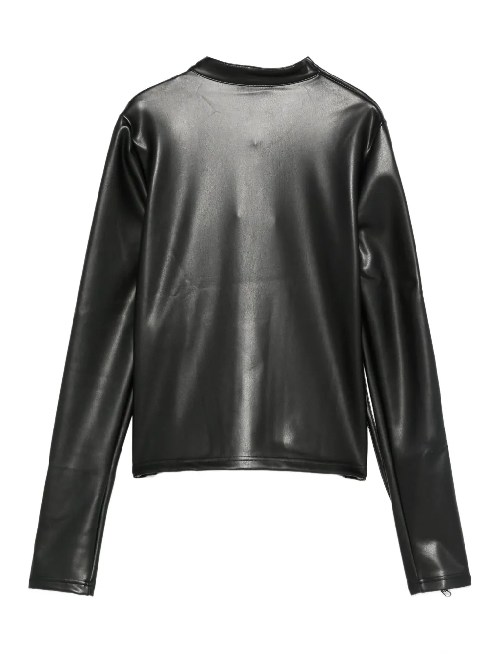 Courrèges zip-fastening leather jacket | Leather Jackets | Image 2