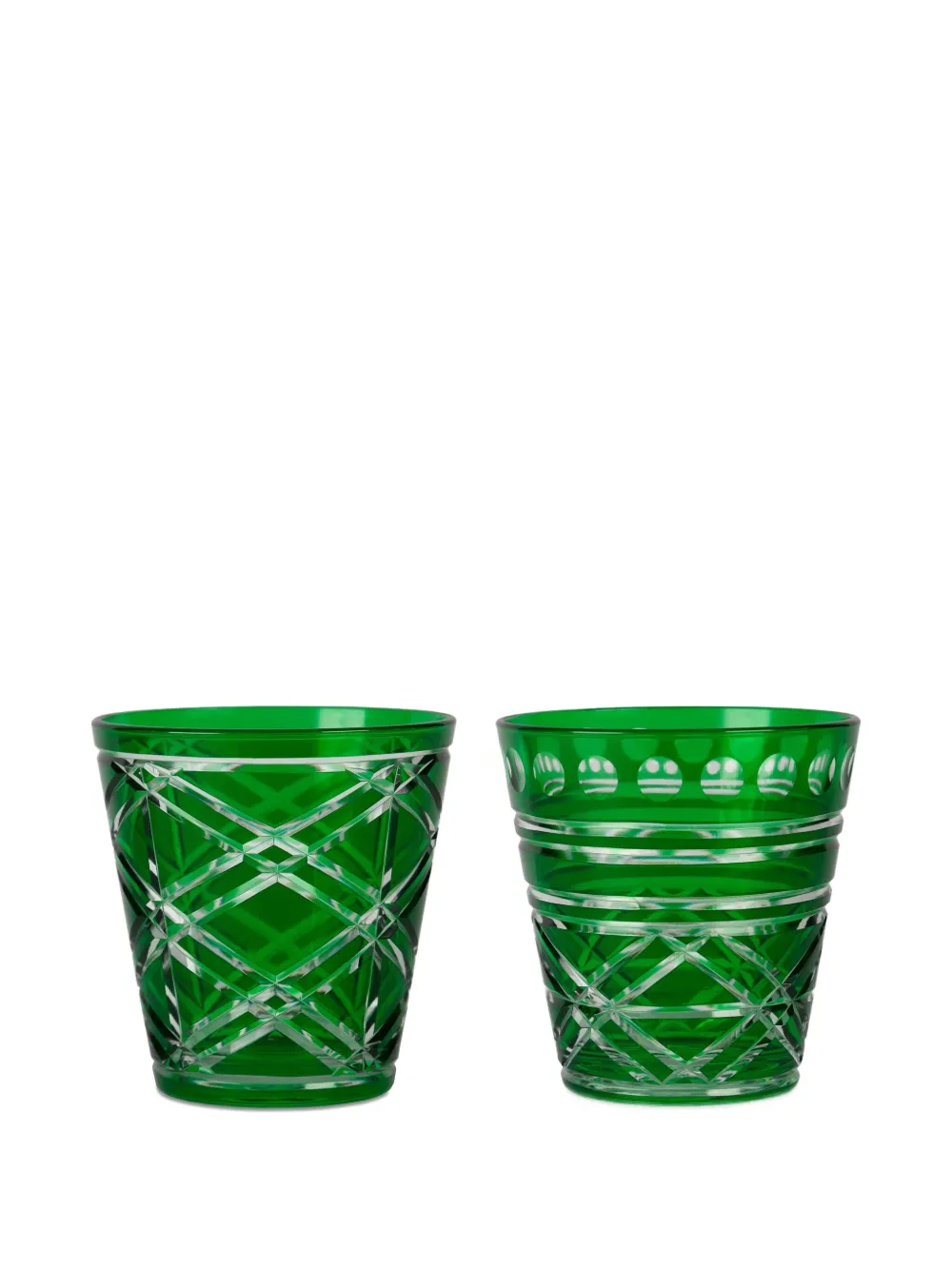 BACI MILANO diamond-pattern glasses (set of two) | Glassware | Image 2