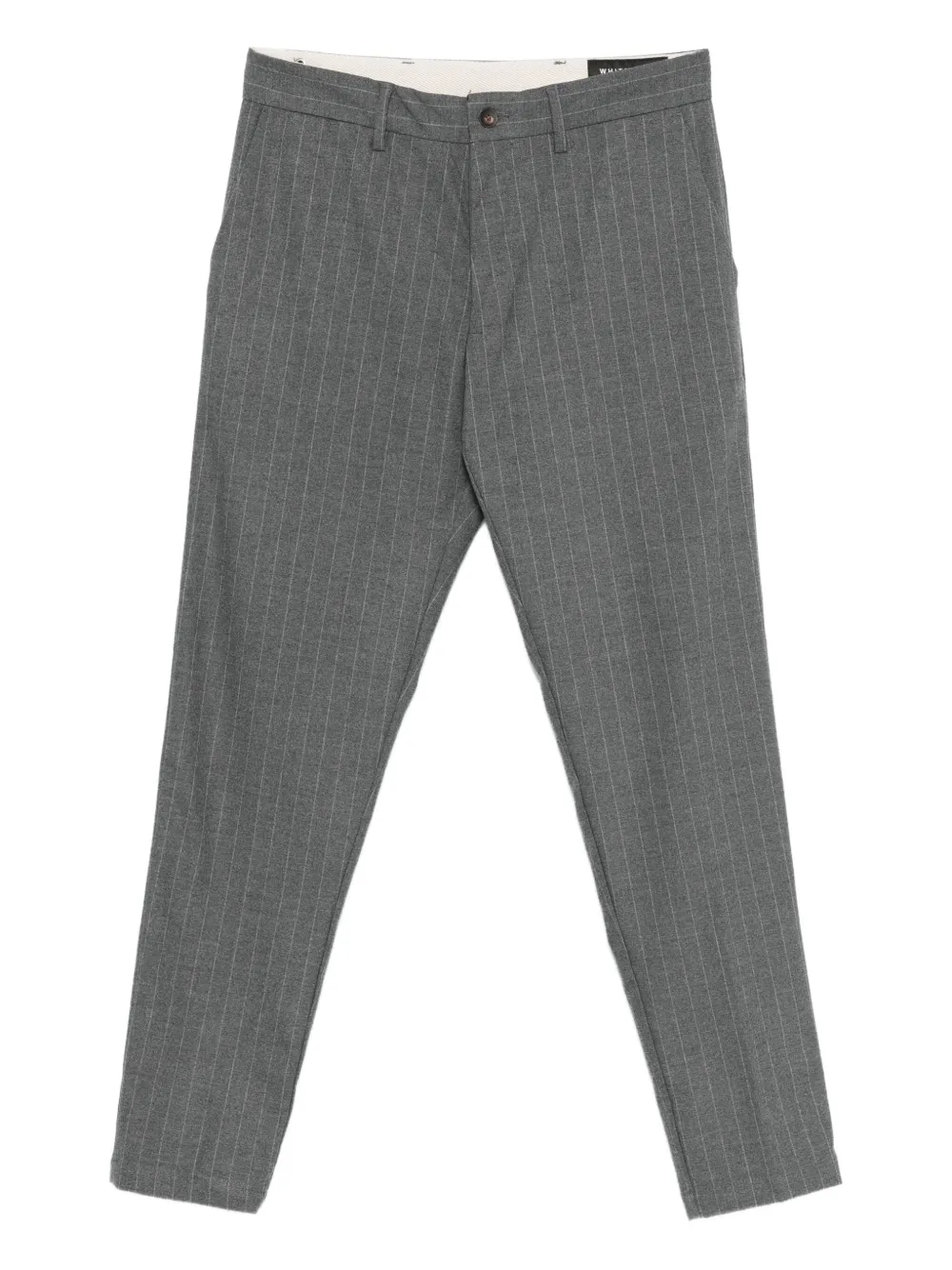 White Sand pinstripe trousers | Grey | Image 1