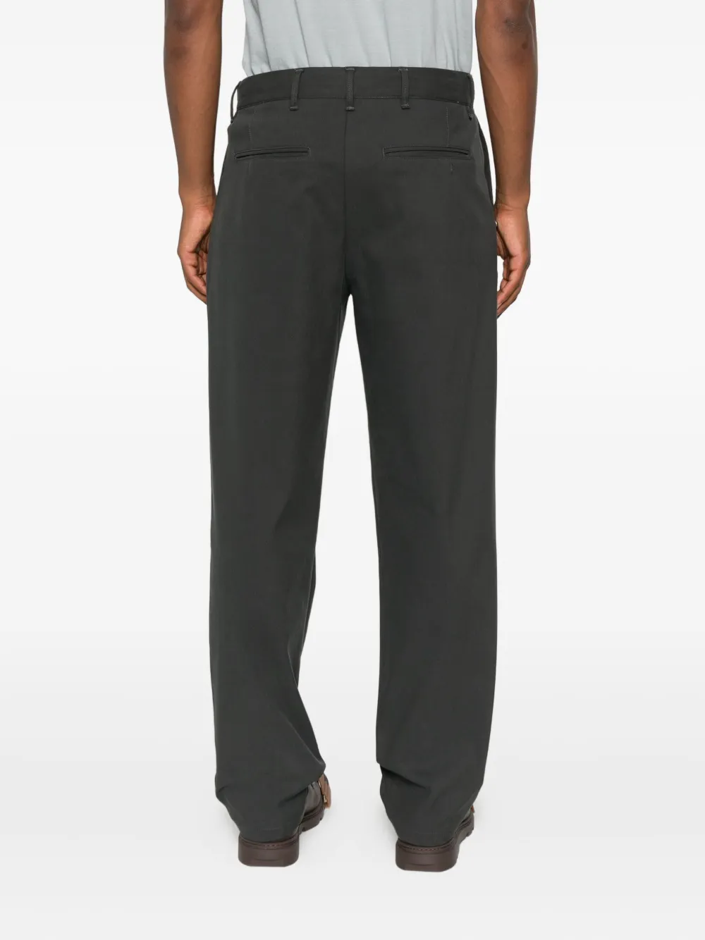 White Sand Plooibroek Grijs