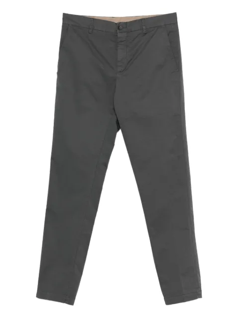 White Sand button fly-fastening trousers