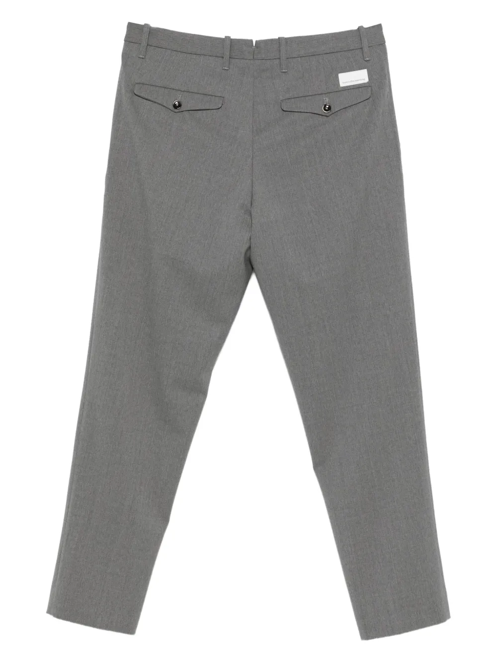 Nine In The Morning Broek met platte voorkant - Grijs