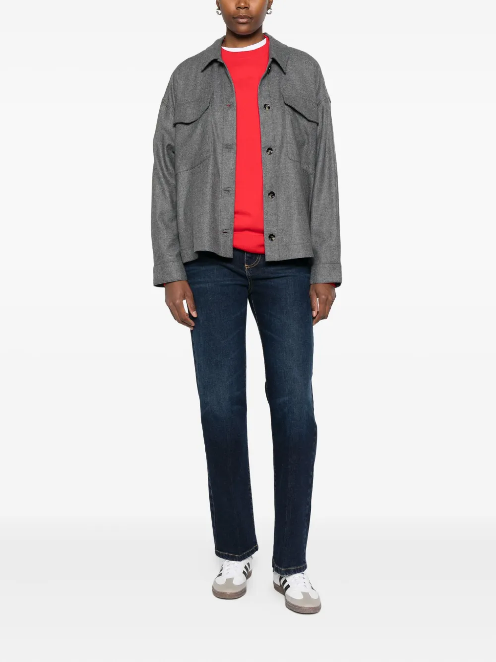 TRUE AVENUE Jeans met vijf zakken - Blauw