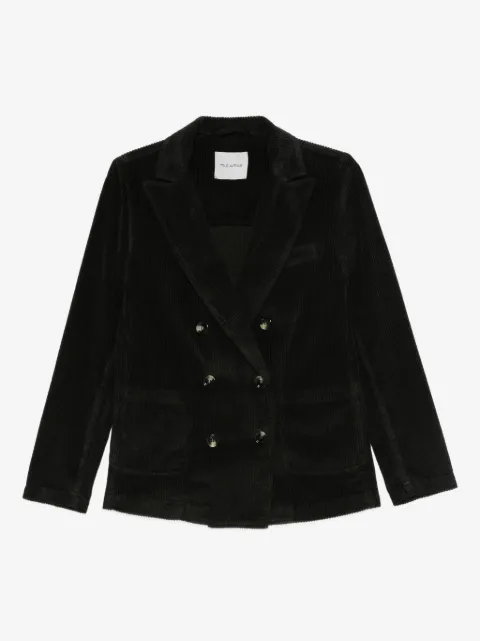 TRUE AVENUE corduroy double-breasted blazer