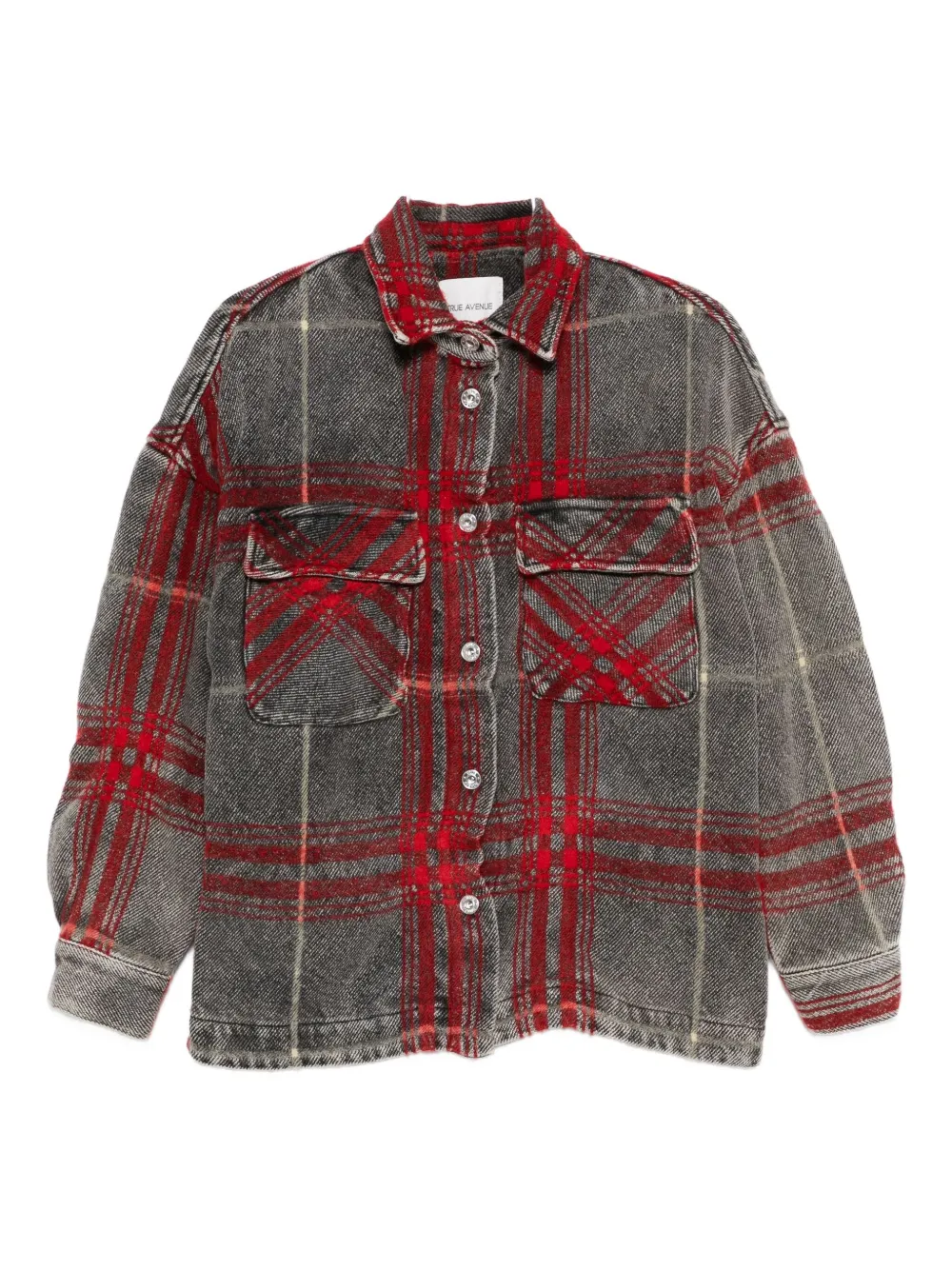 True Avenue Checked Button-fastening Jacket In Multi