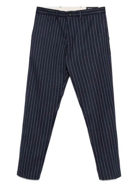 White Sand Jack pinstripe-pattern flannel trousers