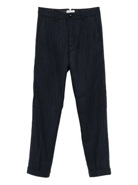 TRUE AVENUE pinstripe wool trousers
