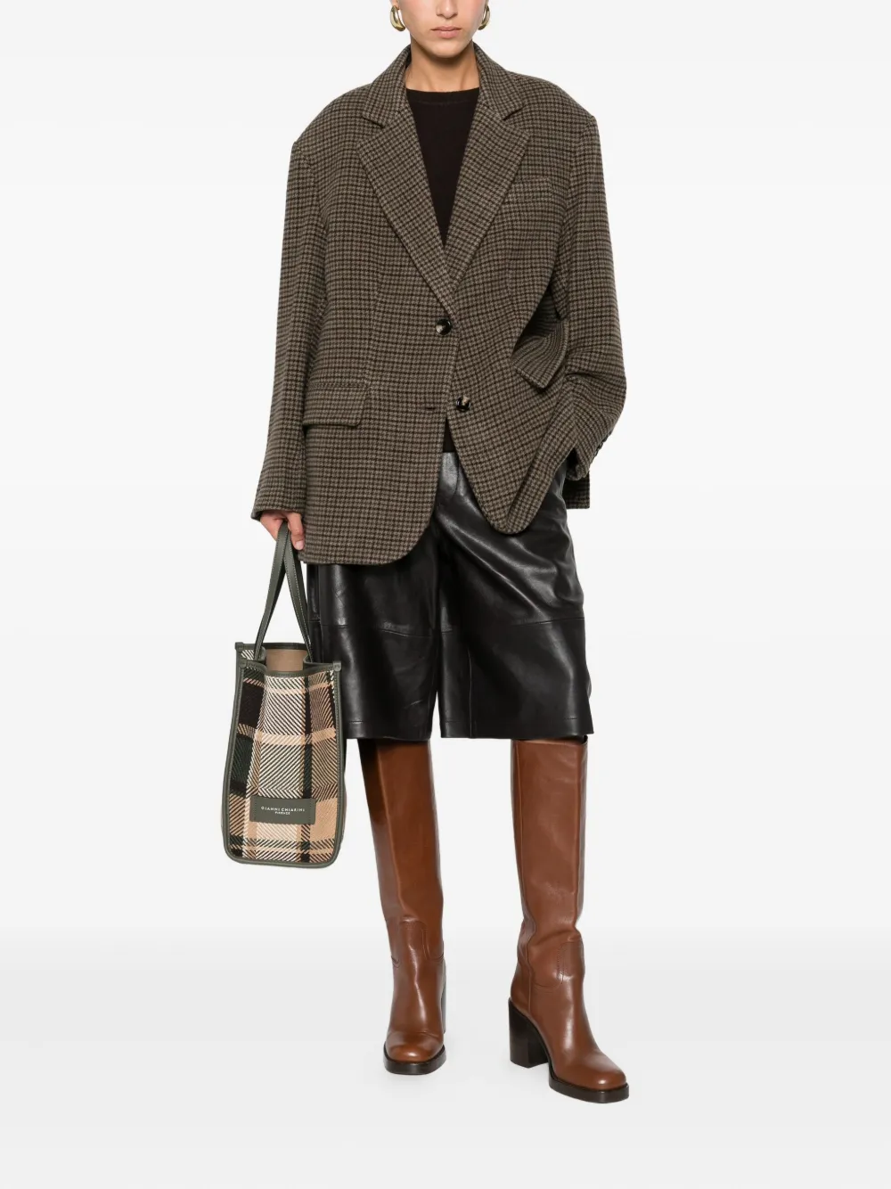 TRUE AVENUE houndstooth blazer | Blazers | Image 2