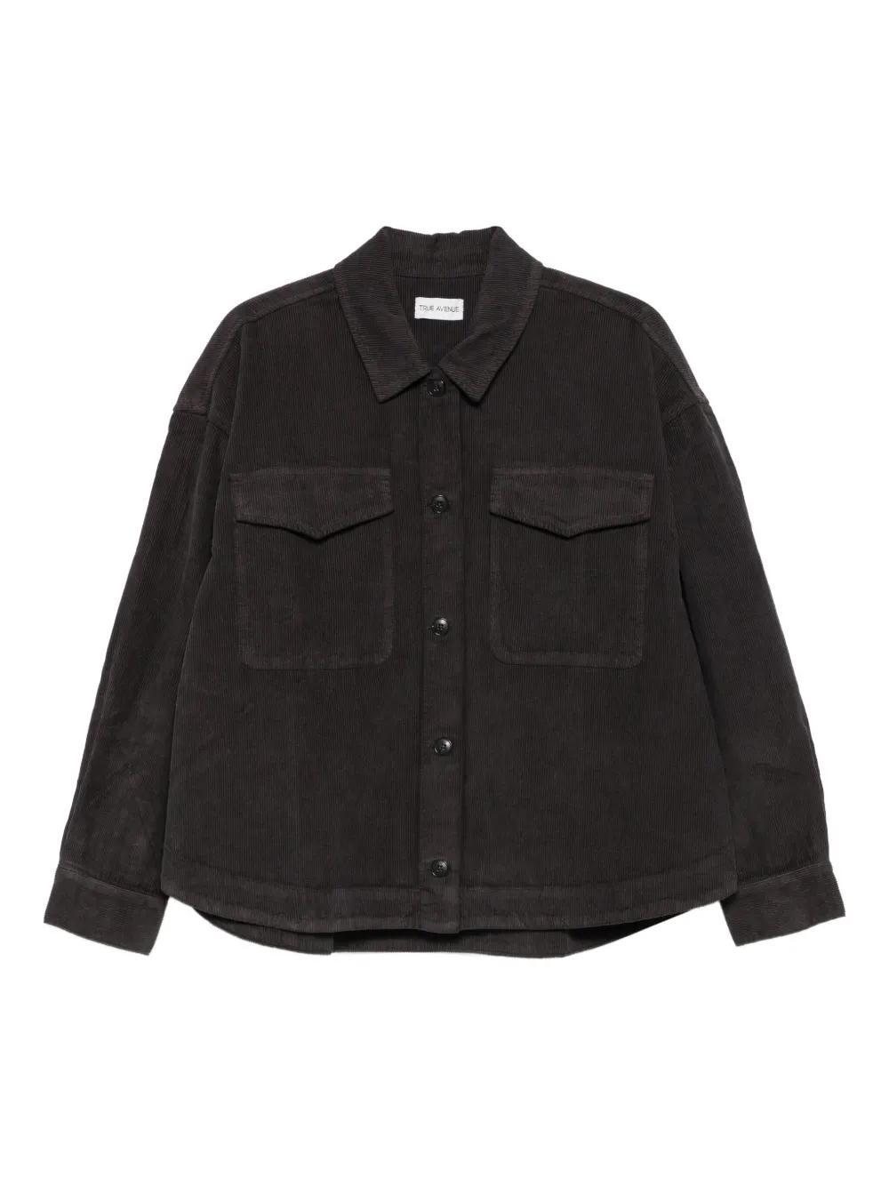 TRUE AVENUE corduroy jacket | Brown | Image 1
