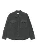 TRUE AVENUE button-front jacket - Grey
