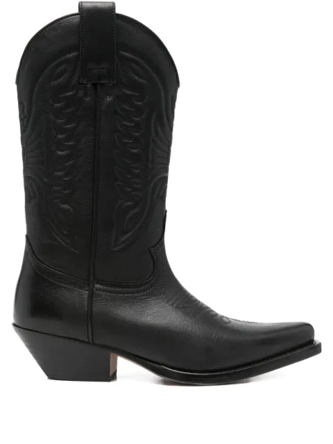 Maison Martin Margiela Pre-Owned cowboy panelled boots