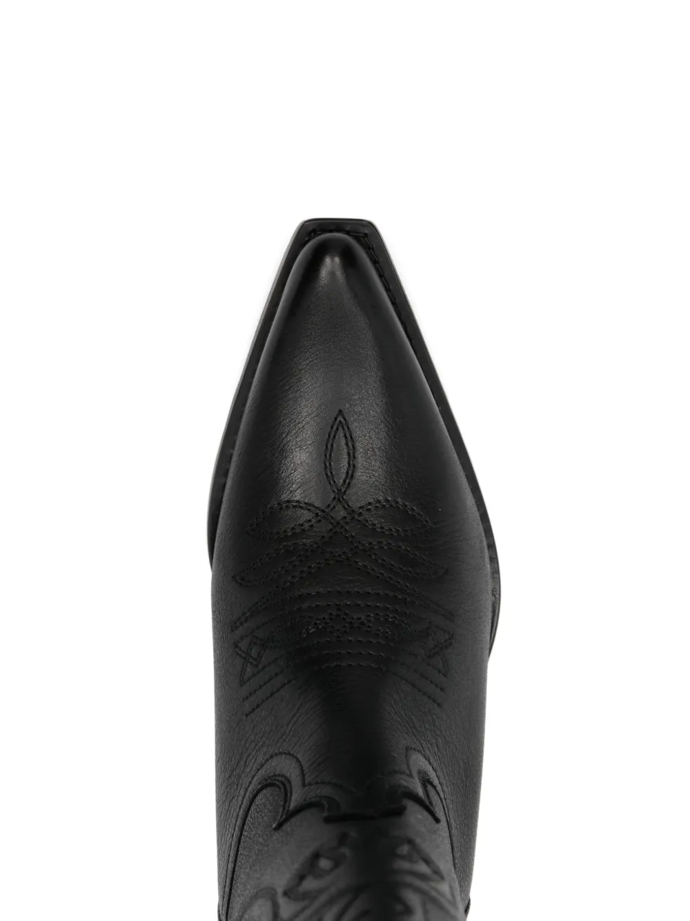 Pre-owned Maison Margiela Cowboy Panelled Boots In Black