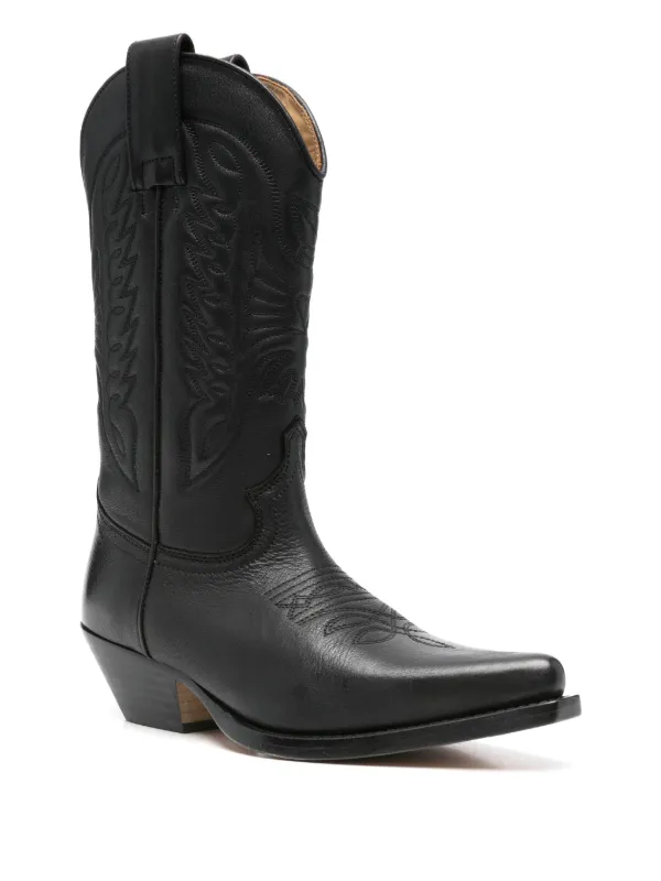Maison Martin Margiela Pre-Owned ウエスタンブーツ | ブラック