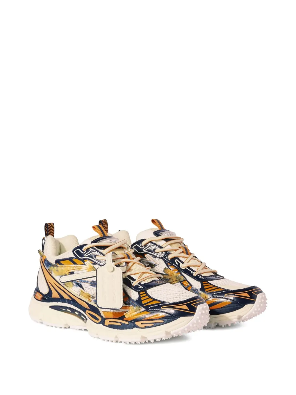 Off-White Pre-Owned Be Right Back tie-dye sneakers | Image 2