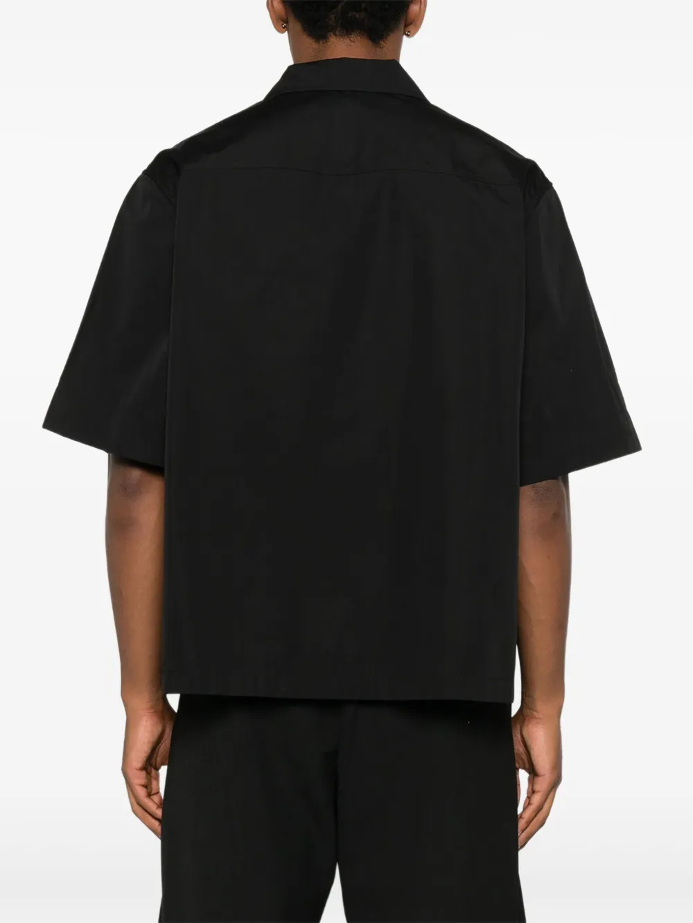 Jil Sander Pre-Owned short-sleeve Pocket Shirt | Black | FARFETCH RO