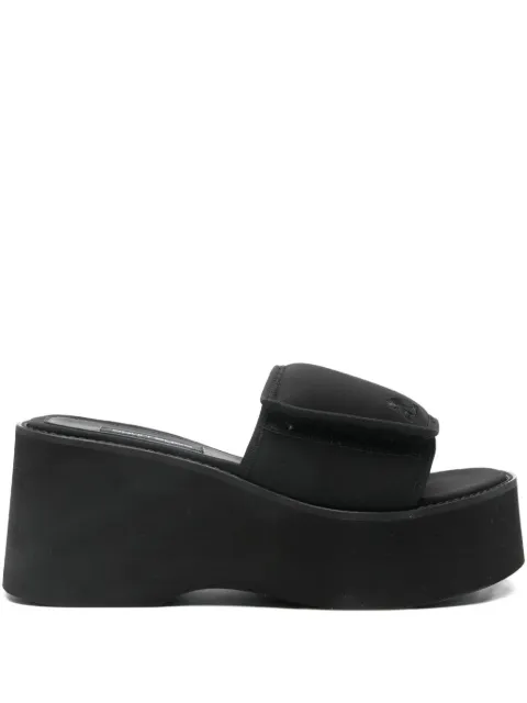 Courrèges Pre-Owned 75mm Scuba Wave platform sandals
