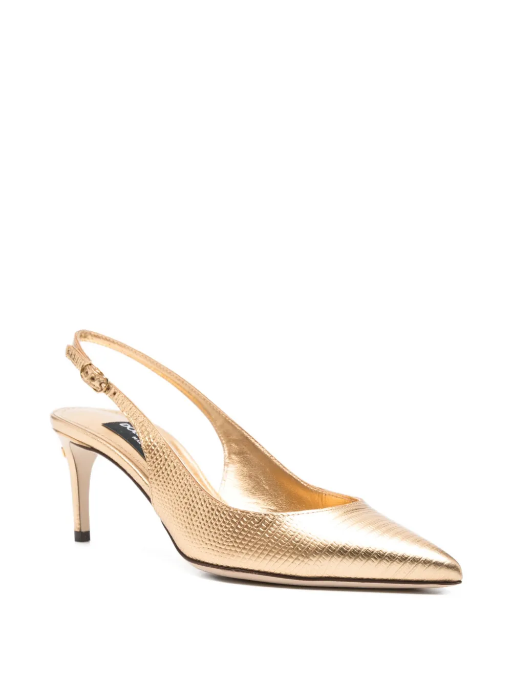 Dolce & Gabbana Pre-Owned 70mm slingback leather pumps | Image 2