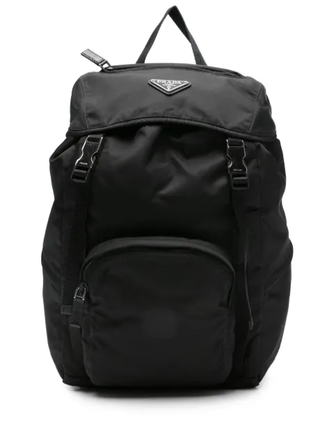 Prada Pre-Owned mochila con asa en el tope