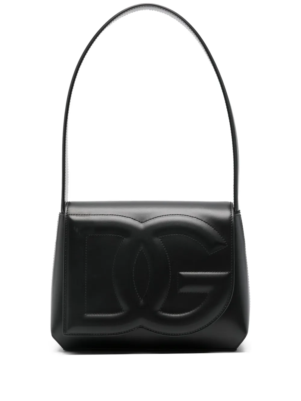 Dolce & Gabbana Pre-Owned logo-embossed shoulder bag | Black | Image 1