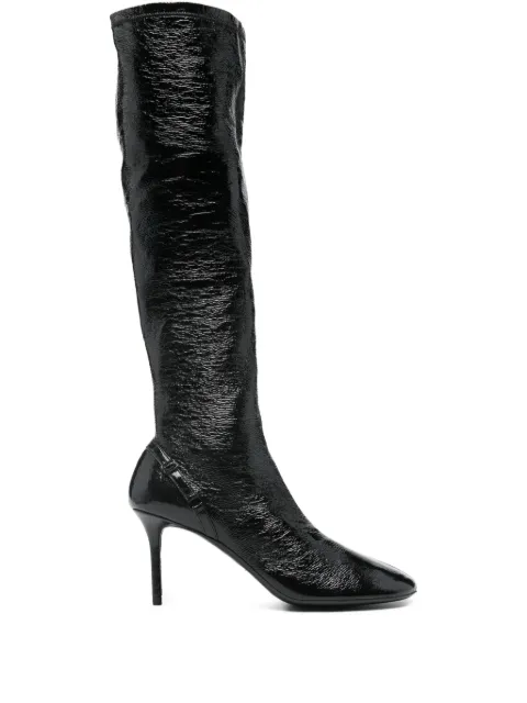 Courrèges Pre-Owned 75mm Oblique stiletto-heel boots