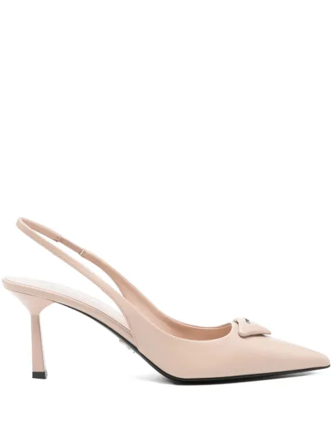 Prada Pre-Owned 75mm slingback pumps