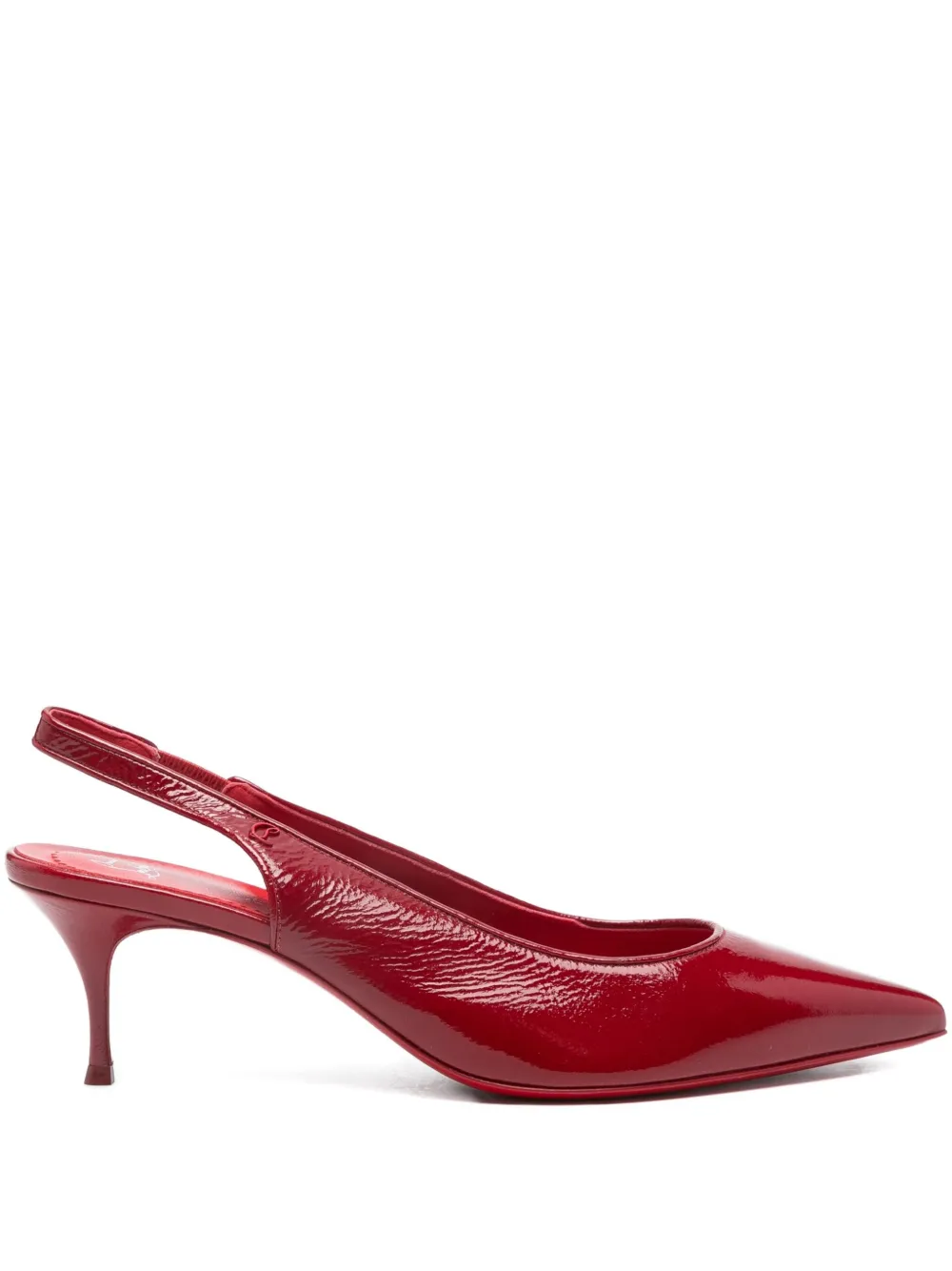 Christian Louboutin Pre-Owned 55mm Sporty Kate Sling pumps | Red | Image 1