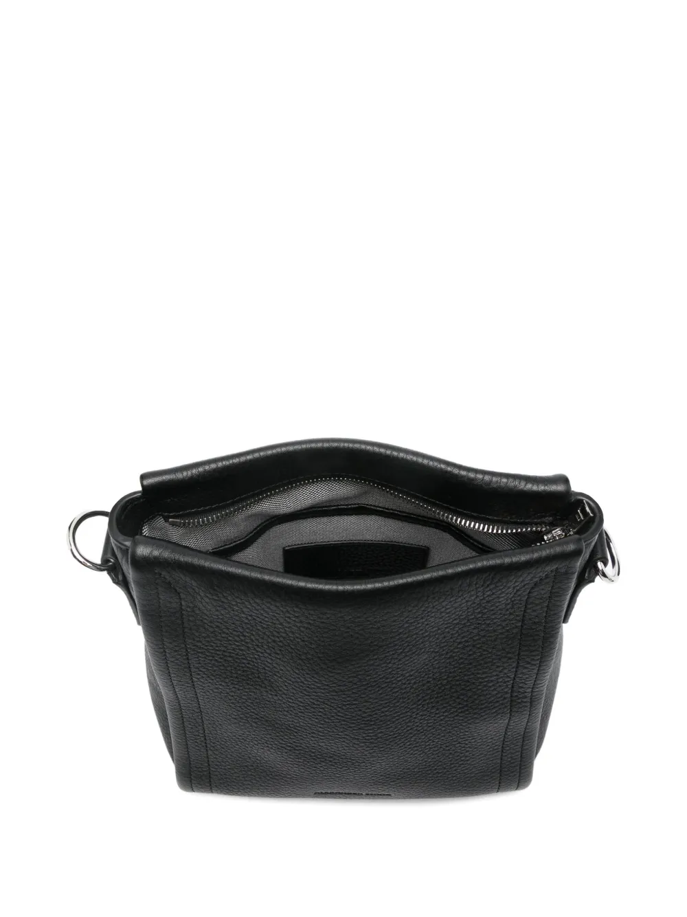Pre-owned Alexander Wang Leather Crossbody Bag In Black